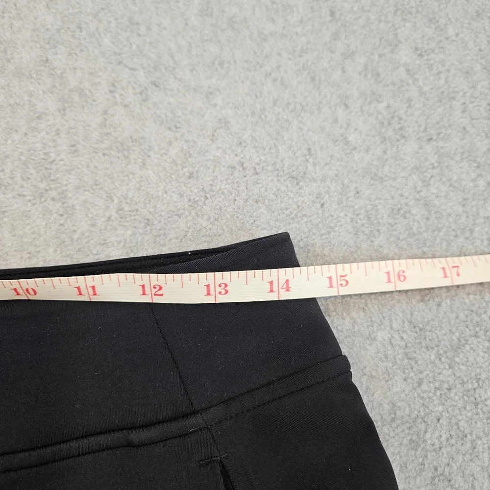 Lululemon Black Tapered Athletic Joggers Ribbed Cuff Yoga Training Pants